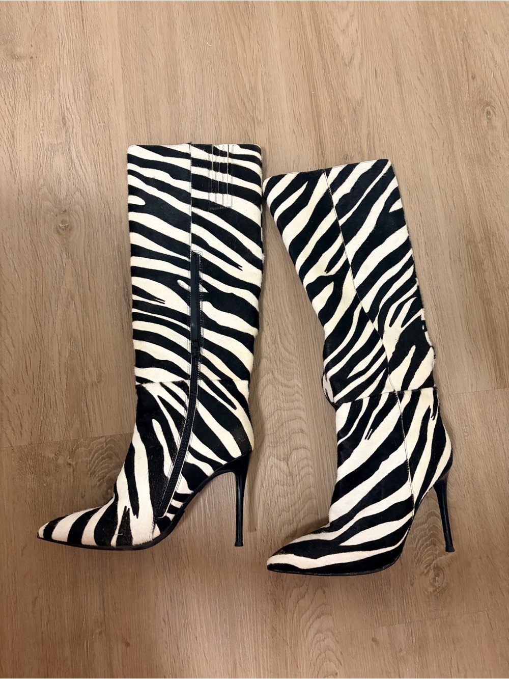 Jeffrey Campbell Arsen zebra boot